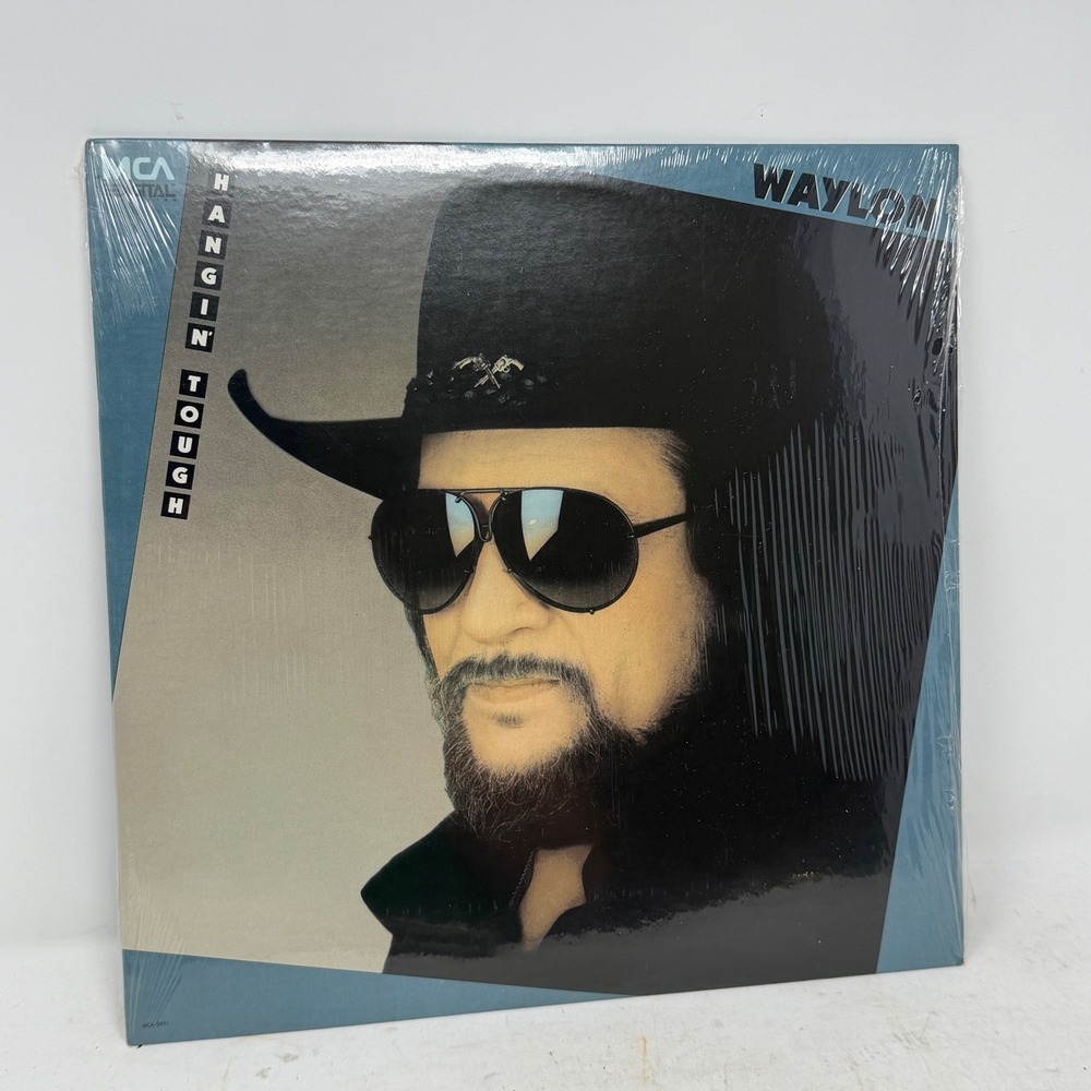 Waylon Jennings Hangin' Tough Vinyl LP MCA-5911 Factory Sealed Country Record